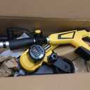 Brushless Lawn Edger Compatible with DeWalt 20v Battery (Tool ONLY), Electric Cordless Edger/Trencher, 9 Blade, 3 Position Adjustable Depth, 180Handle, Lightweight with Rear Wheel for Landscaping