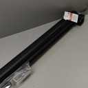 Reinforced 155" Extra Wide Baby Gate Retractable Dog Gate with Support Rods  Prevent Crawling Under, 13ft Retractable Baby Gates Long Gates for Kids or Pets Retractable Gate, Black