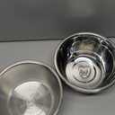  Kitchen Washing Vegetable Fruit SS201 Stainless Steel Colander Mixing Bowls Set
SUS 304