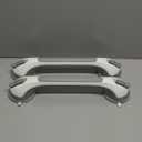 TAILI Grab Bars for Bathtubs and Showers 2 Pack Suction Grab Bar, Heavy Duty Shower Handle Removable Bath Handrails for Seniors and Elderly, Bathroom Safety Grip No Drilling Waterproof, Grey (16.8", Gray)