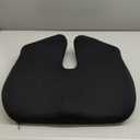 Chair Cushions Indoor, Chair Cushions for Dining Chairs Non Slip Enhances Posture and Support, Kitchen Chair Pads Suitable for Dining Chairs, Office Chairs, Cars, Outdoors, Patios. (Black)