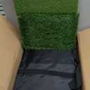 Golf Hitting Mat 5×4ft, Thickened 21/31/36mm Golf Practice Mat for Indoor Outdoor, Top-Notch Artificial Turf Driving Matt with 9 PU Balls+3 Rubber Tee+7 Tee