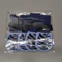 DOK TigerToes Premium Non-Slip Dog Socks for Hardwood Floors - Extra-Thick Grip that Works Even When Twisted - Prevents Licking, Slipping, and Great for Dog Paw Protection (Breezy Blue, X-Small)