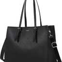 TANTOMI Large Laptop Tote Bag for Women 15.6 Inch Waterproof, Womens Tote Bags for Work, Handbag Briefcase Shoulder Bag
