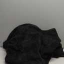 Yanekop Womens Oversized Sherpa Jacket Long Cardigan Sweaters Fuzzy Fleece Jacket Faux Fur Plus Size Coats with Pockets (Medium, B Black)