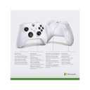 Microsoft Xbox Series S or X Wireless Controller Robot White plus VGSION battery