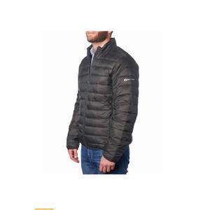 alpine swiss Niko Men's Down Jacket Puffer Coat Packable Warm Insulation & Feather Light Weight, Size Large
