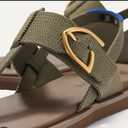 Rothy's Sandals Color Olive Size 7.5
