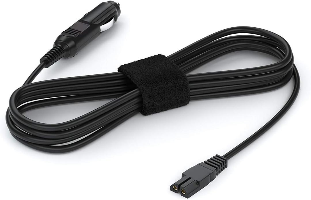 12V DC-Power-Cord 25121 for Igloo Cool Chill, Igloo Kool Mate, Igloo Iceless TE Cooler Replacement Car Charger Power Adapter Extra Long Cord Travel USA Business - Check Plug Photo!