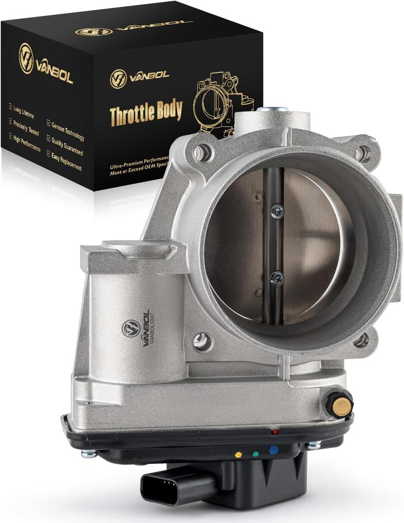 Throttle Body Compatible with Ford 2007-2014 F150 F250 E150 E250 Econoline Van Wagon Edge Flex Taurus X, Lincoln MKT MKS MKX MKZ, Mercury Sable V6 3.5L 3.7L V8 4.6L 7T4Z-9E926-EA