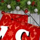 Christmas Door Decorations Banners Sign Porch Hanging Indoor Outdoor, Christmas Decorations Outdoor Banners,Party Banners Home Front Door Fireplace or Holiday Party, Size71in12in