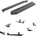 ARIES 2061014 AeroTread 5 x 70-Inch Black Stainless SUV Running Boards, Select Toyota Highlander
