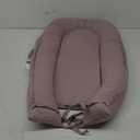 Infant Lounger, Baby Nest Cover for Baby Girls & Boys, Newborn Essentials for Baby 0-12 Months, 100% Cotton Breathable, Co Sleeper Portable Travel Bed (LavenderBlush, Cotton)