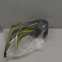 Ollain Artificial Snake Plant with Potted 23.6" Fake Plastic Sansevieria Faux Plants in Pot for Outdoor Window Box Verandah Planter Indoor Outside Home Garde Office Room Gardening Decoration (Yellow)