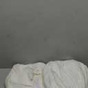 Amazon Basics Lightweight Super Soft, Wrinkle-Free, Breathable Microfiber 4 Piece Bed Sheet Set with 14-Inch Deep Pockets, Queen, Cream, Solid