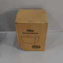 Succulent Pots 6 Inch Shallow Herb Planters with Drainage Hole - 4 Packs Cactus Planter for Home Office Garden Plants Pot Present - Plants Not Included (Off White)