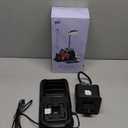 KDD Desk Lamp with USB A&C Charger Ports - Reading Desktop Light with Pen & Phone Holder - Adjustable Brightness Lights with Device Slots - 360Gooseneck Table Lamp for Home Office College Dorm Room