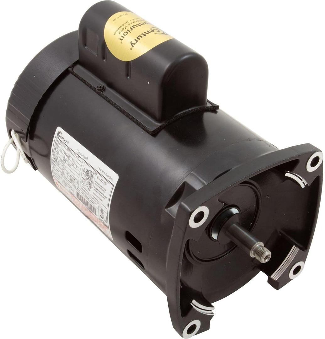B2853V1 Pool Pump Motor, Century, 1.0hp, 115/230v, 1-Spd, 56YFr, SQFL, Uprated