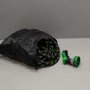 Non-Expanding Garden Hose 100Ft, Flexible Kink Free Water Hose with 10 Watering Spray Nozzle, Lightweight Hose Pipe, Leak-Proof, Durable, 3/4" Metal Alloy Connector, Portable Storage Strap (Green)