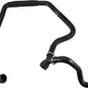 X AUTOHAUX Radiator Coolant Water Hose Inlet Hose for BMW X5 2007 2008 3.0si 3.0L L6 - Gas for BMW X5 2009 2010 XDrive30i 3.0L L6 - Gas No.17127537109