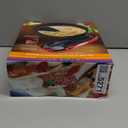 Taco Tuesday Deluxe 10-inch 6-Wedge Electric Quesadilla Maker with Extra Stuffing Latch, Red