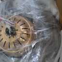 48'' Fandelier Ceiling Fan with Light, Retractable Fan, Gold