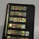 BESTNULE 27pcs Leather Stamps, Leather Stamping Kit, Leathercraft Stamping Tool Set, 26PCS Capital Letter Leather Stamps 9.5mm + 1 Stamping Handle for Leather Craft