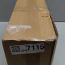 Elevated Ceramic Dog Bowl Set - Double Dog Feeding Bowls with Stand Splash Proof - Raised Dishes for Food and Water - Ideal for Small to Medium Dogs - 2 x 850 ml - 28.74 oz (White)