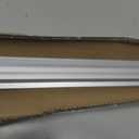 Laudert LED Shelf Channel,5 Pack 3.3FT/1Meter Cabinet LED Strip Aluminum Channel,Up and Down Aluminum LED Profile with Milky Diffuser and End Caps