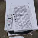 Keystone 10,000 BTU Slider Window Air Conditioner and Dehumidifier, 115V Air Conditioner Window Unit for Bedroom, Living Room, and Small-Medium Sized Rooms up to 450 Sq.Ft, 4-Way Air Direction Control (Bright White)