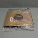 Adult Bibs-3 Pcs Washable Clothing Protector with Upgraded Crumb Catcher (Grey, off-white & brown)