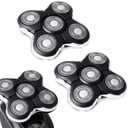 2Pack Blade Pro Replacement Head Compatible with Remington Balder Pro XR7000, 5 Dual Track Shaver Heads for a Smooth and Close Shave with No-Irritation.(Pack of 2)