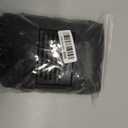 Mens 80S Long Curly Black Rocker Costume Wig