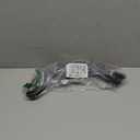 Osilly 2PCS Car Steering Wheel Cover, AntiSlip Sparkly Glitter Bling Diamond Crystal Rhinestones Automotive Steering Wheel Protector for Women Girls, Vehicle Accessories, Universal Fit（Red）