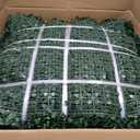 ODTORY Artificial Boxwood Wall Panels 20x20 inch 26Pcs, UV-Anti Faux Greenery Grass Hedge for Privacy ScreenFake Ivy Plant Fence for Outdoor Garden, Backyard, Balcony, and Indoor Home Decoration