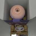 POCOCO Galaxy Star Projector for Bedroom with Replaceable Optical Film Discs, Home Planetarium Night Light Projector with High-Definition Soft Light for Relax, Study, and Meditate, Stress Relief Gifts (Blue Pink)