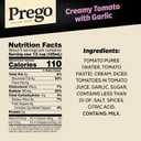 Prego Creamy Tomato Pasta Sauce With Garlic, 23.75 oz Jar (EXP 08/27/26)
