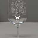 50th Birthday Gifts for Her 50th Birthday Decorations 1976 Gifts for Women Gift for 50 Year Old Back in 1976 Old Time Information Vintage 18 oz Stemmed Glass