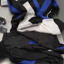 CAR PASS Neoprene Wetsuit Seat Covers, Waterproof Car Seat Covers Full Sets with 5mm Composite EVA, Universal Fit for Car Sedan, SUV Trucks Anti Slip with Airbag Compatible(Black Blue