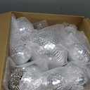 Libima 12 Pack Bulk Large Disco Ball Decorations, Silver Mirror Hanging Disco Balls Ornaments for Christmas Tree, Mothers Day, 70s 80s Party, Wedding, Prom, DIY Decor(8'', 6'', 4'', 3'')