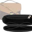 Lckaey Purse Organizer for pochette voyager insert Metis Tassel messenger bag pochette m  tis inserts 2084black (8.26*1.96*5.3in)