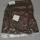 SOFIA'S CHOICE Women Sexy Pleated Mini Skirts Summer A Line Flare Skater Skirt, Bronze, Large