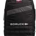 GORUCK Rucker 4.0 20L Black - Purpose Built Rucking Backpack, Military Weight Training Rucksack w/Ruck Plate Pocket and Extra Padded Straps