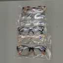 CCVOO 1.5 Oprah Style Reading Glasses for Women, Stylish Eyeglasses, Blue Light Readers for Women, Cheaters, (A1 Mix)