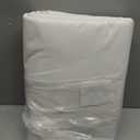 Yourtablecloth Deluxe Cushioned Heavy Duty Table Pad with Flannel Backing 52" X 120"Rectangle White