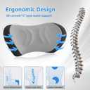 Lumbar Support Pillow for Office Chair - Lumbar Pillow for Car - Ergonomic Lumbar Support Pillow for Car Automotive Seat Cushions