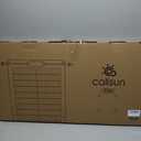 50W Flexible Solar Panel, 50 Watt 12V Small Solar Panel, Callsun 23% High Efficiency 182 PERC IP68 Waterproof ETFE Offgrid Solar Panels for RV Living Camping Van Car Marine (White)