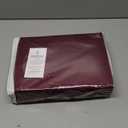 Hotel Sheets Direct 4 Piece Bed Sheet Set Queen Size, 100% Viscose Derived from Bamboo Sheets Set with 2 Pillowcases, Cooling & Breathable Luxury Bedding, Moisture-Wicking & Silky Soft, Burgundy