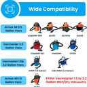 12 Pack VRC2 Cloth Filter Compatible with Vacmaster 1.5 to 3.2 Gallon Wet/Dry VacuumsFit for Armor All AA155 AA256 AA255 2.5 Gallon Shop VAC Microlined
