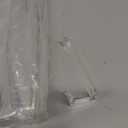 HBlife 12 Inches Tall [Extra Tall Version] Clear Shelf Dividers, 4 Pack Purse Organizer for Closet Perfect for Sweater, Shirts, Handbags in Bedroom and Kitchen, Acrylic Bookshelf for Organization